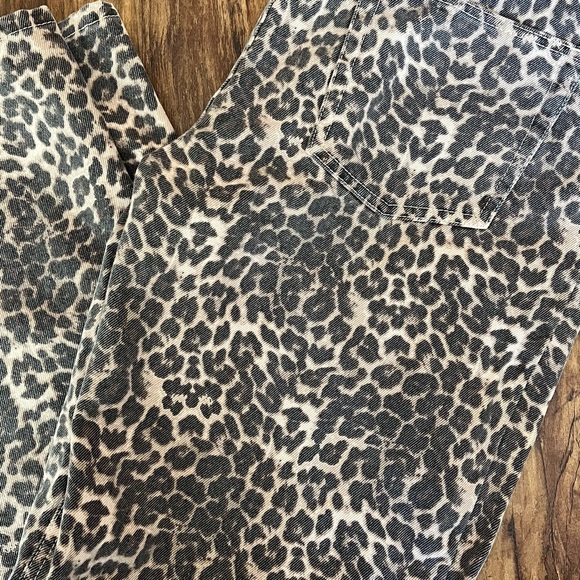 George Leopard Print jeans - Picture 2 of 3